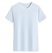 T恤工作服定制logo印字班服圆领文化衫亲子纯棉短袖团体服